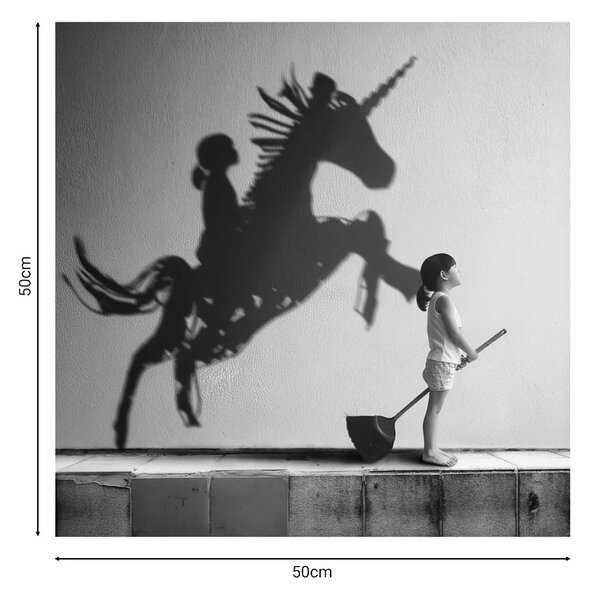 Дигитален печат Horseon платно картина 50x1.8x50cm