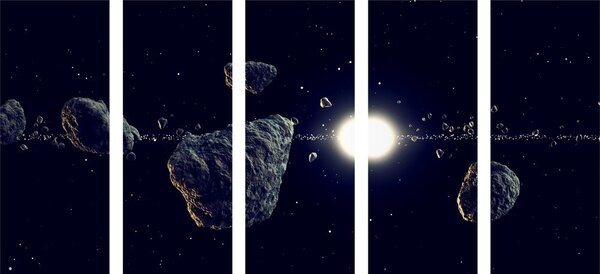 Картини от 5 части – Метеорити