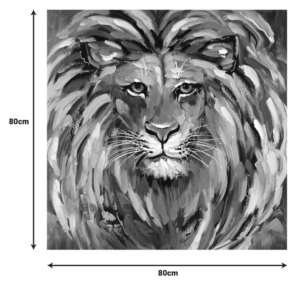 Картина на платно Martin 80x3x80см