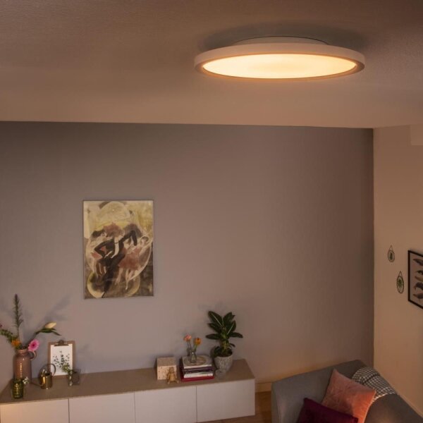 Philips - LED Димируем плафон Hue AURELLE LED/19W/230V + д.у