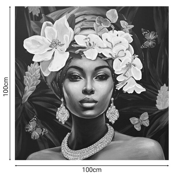 Картина за стена Beauty 3d 80x3x80см