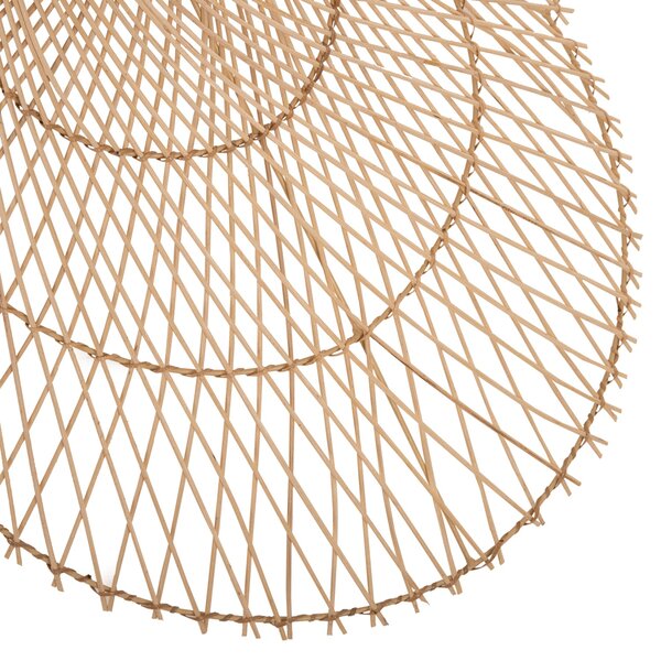 Таванна лампа 7879 естествен цвят Φ80x126см