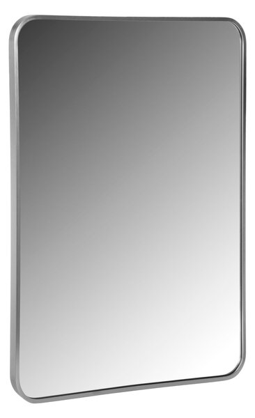 Огледало сребрист цвят рамка 60x3x80