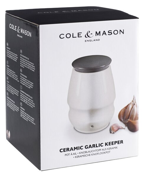 COLE & MASON Канистер за съхранение на чесън