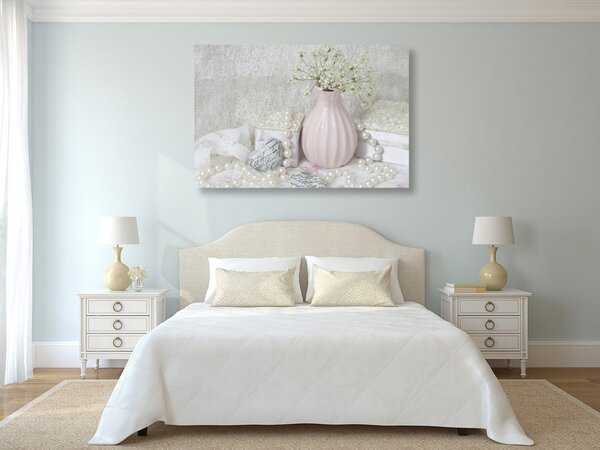 Картина на платно – Луксозен Shabby Chic натюрморт