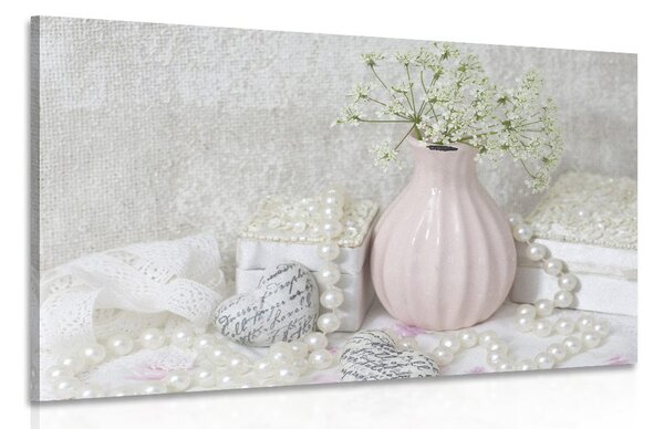 Картина на платно – Луксозен Shabby Chic натюрморт