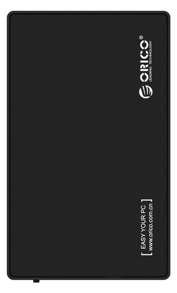 Кутия 3.5" (8.89 cm) за 3.5" (8.89 cm) Orico Storageinch, USB3.0, UASP, черна