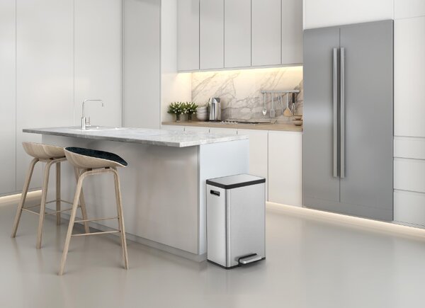 EKO Кош за разделно събиране на отпадъци с педал “ECOCASA II“ - 2 х 30 литра - мат