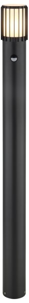 Globo 32163S - Външна лампа с датчик MERVIN 1xE27/15W/230V IP54 100 cm