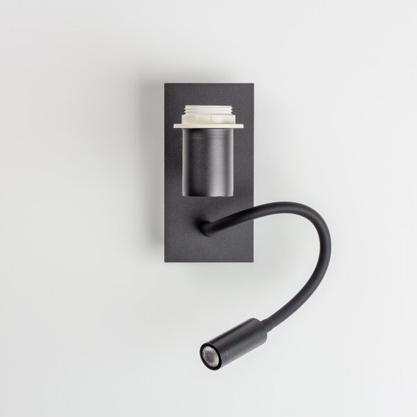 Brilagi - LED Flex. лампа BOBO 1xE27/25W/230V + LED/3W черна/бяла/с еднорози