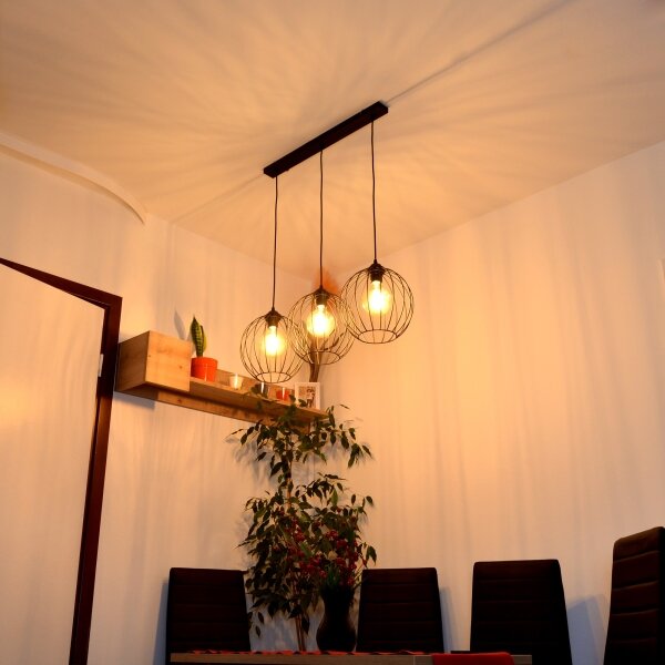 LED Пендел MERCURE 3xE27/15W/230V