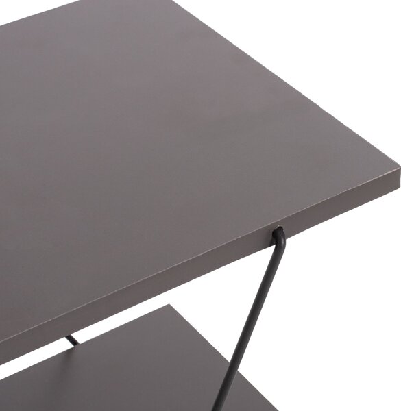 Тв шкаф TARS тъмно сив цвят 120x32x33.2