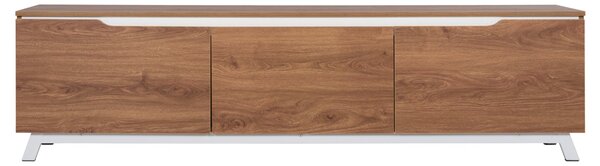 Тв шкаф KIMIA цвят натурал-бял 180x35x48.5см