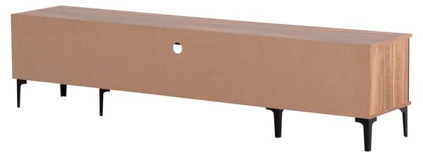 Тв шкаф HARRY цвят натурален-черен 200x40x47,5