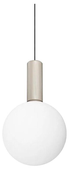 Ideal Lux - LED полилей на кабел ODEON LED/8W/230V CRI 90 диам. 20 см бежово/бяло