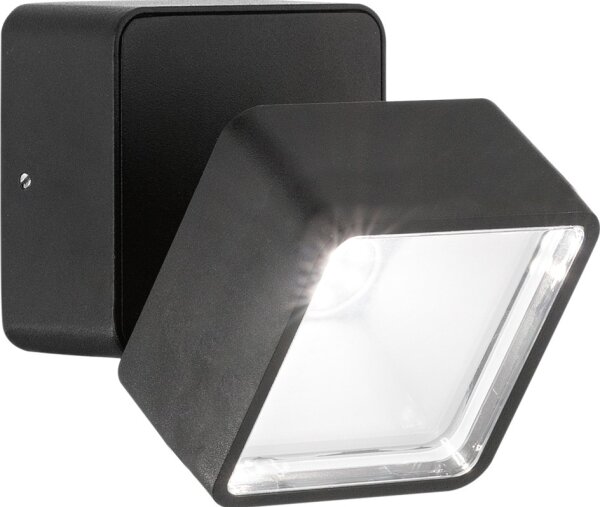 Ideal Lux - LED Външно стенно осветително тяло OMEGA LED/7W/230V CRI 90 IP54 кафяво