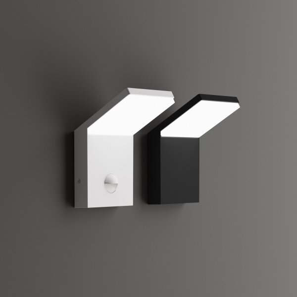 Ideal Lux - LED външен стенен осветител STYLE LED/8,5W/230V 3000K CRI 90 IP54 черен