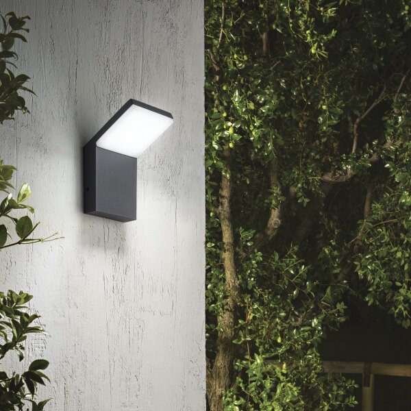 Ideal Lux - LED външен стенен осветител STYLE LED/8,5W/230V 3000K CRI 90 IP54 черен