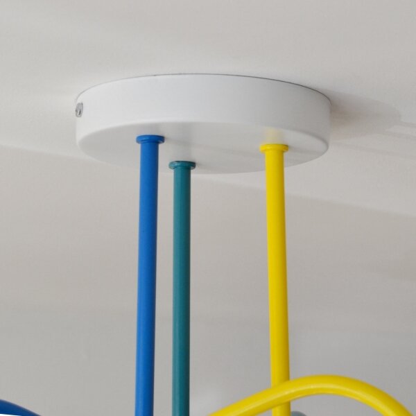 LED детски плафониер OXFORD 3xE27/15W/230V