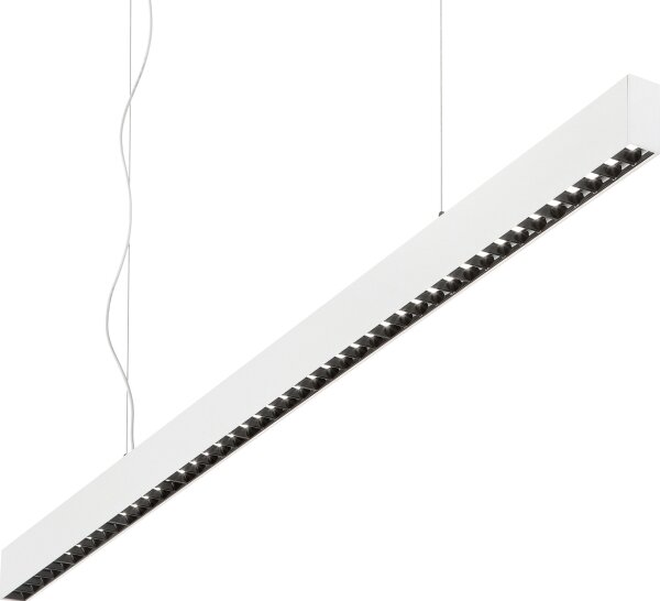 Ideal Lux - LED полилей на кабел OFFICE LED/30W/230V 3000K CRI 90 бял