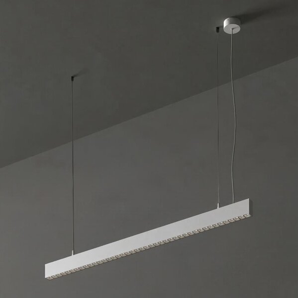 Ideal Lux - LED полилей на кабел OFFICE LED/30W/230V 3000K CRI 90 бял
