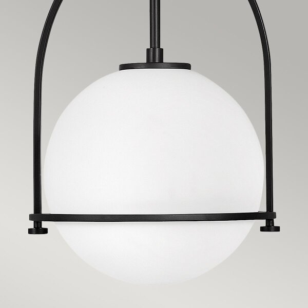Quintiesse QN-SOMERSET-P-O-BK - Полилей на тръба SOMERSET 1xE27/60W/230V черен