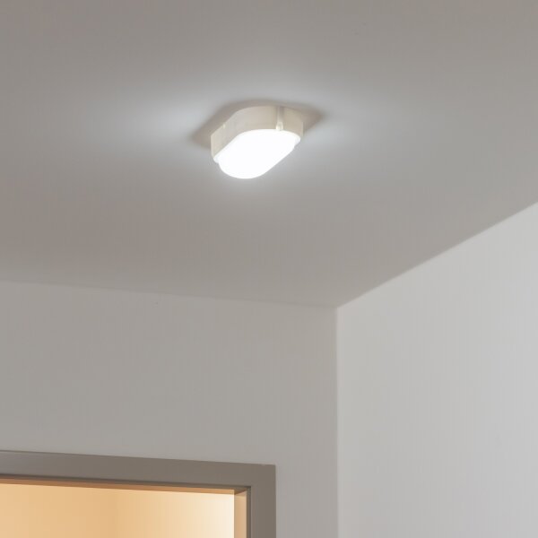 Brilagi - LED Индустриална лампа SIMA LED/12W/230V IP65 бяла