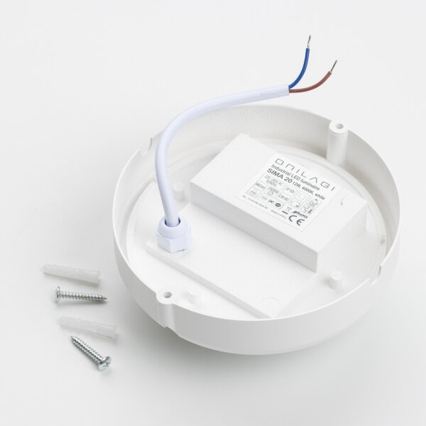Brilagi - LED Индустриално осветление за таван SIMA LED/12W/230V IP65 бяла