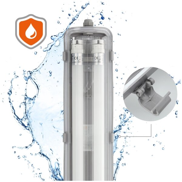 Brilagi LED Tech. OPTIMA T8 2xG13/18W/230V IP65, палет 110 бр