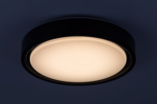 Rabalux - LED RGB димируемо таванно осветително тяло със сензор LED/28W/230V + дистанционно