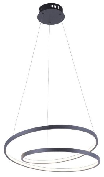 Paul Neuhaus 2472-18 - LED Димируем висящ полилей ROMAN LED/30W/230V черен
