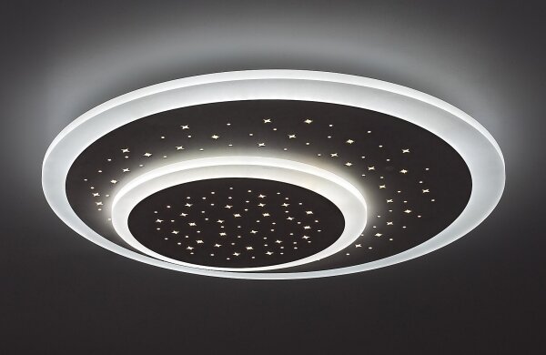 Rabalux - LED димируемо таванно осветително тяло LED/47W/230V 3000-6000K + дистанционно управление