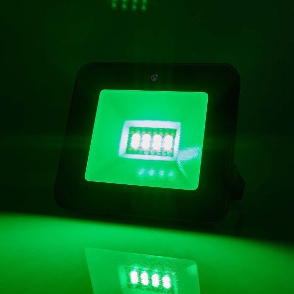 Nedis WIFILOFC20FBK-LED RGBW прожектор SmartLife LED/20W/230V Wi-Fi IP65