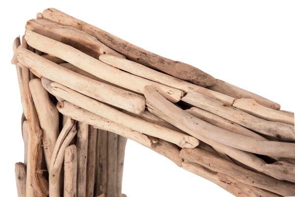 Огледало TWIGS натурал 62x10x82