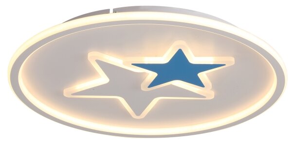Brilagi - LED детски плафон STARS LED/35W/230V Ø 53 см
