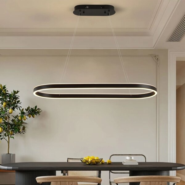 Brilagi - LED полилей на кабел PONDIE LED/43W/230V 80x30 cm черен