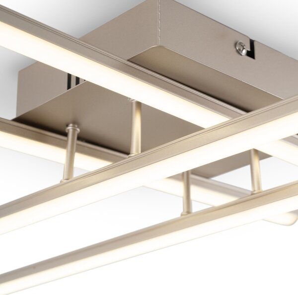 Brilagi - LED таванно осветително тяло STRIPES LED/37W/230V сребристо