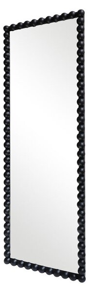 Дървено огледало Ledalo в черен абажур 45x4,5x130см