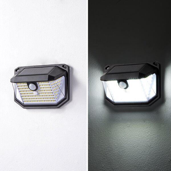 Brilagi - LED соларен стенен фенер WALLIE LED/4W/5,5V IP65 с сензор
