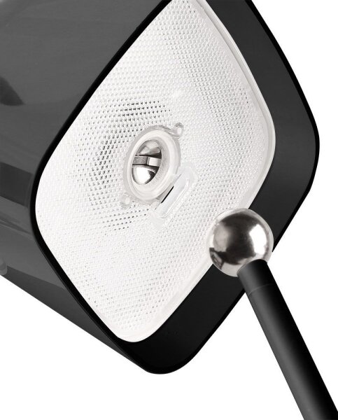 LED соларна магнитна настолна лампа 5W/5V, 3000-6000K, 3600mAh, IP65, черна