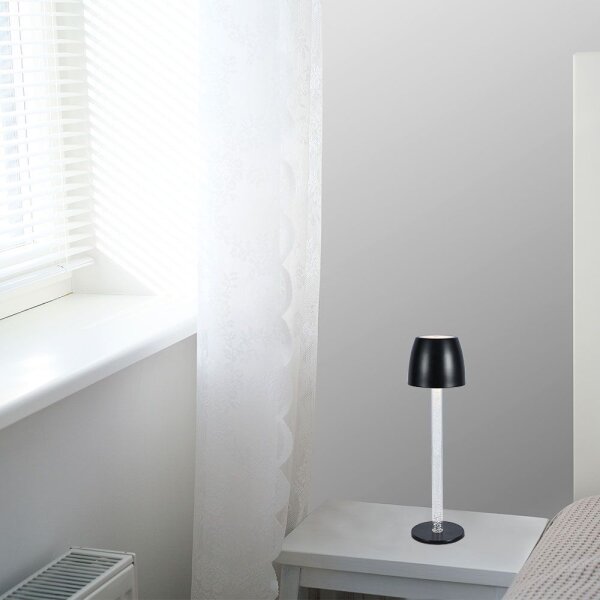 LED регулируема настолна лампа, зареждаща, 3W, 5V, 3000K, бяла