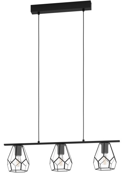 Eglo 43644 - LED полилей на кабел MARDYKE 3xE27/40W/230V
