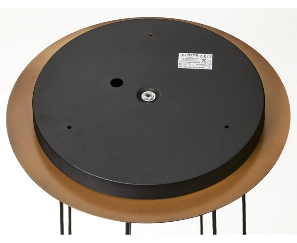 Jupiter 2021 - Пендел ALAS 7xGU10/10W/230V златист