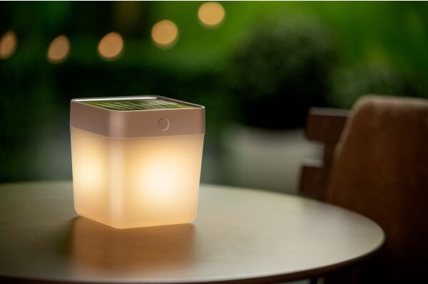 Grundig - LED RGB Соларна лампа LED/3,7V