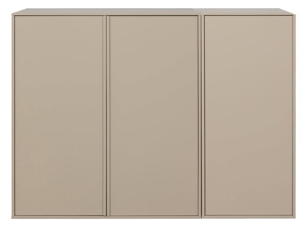 Кремав модулен гардероб от борова дървесина 150x110 cm Daily – vtwonen