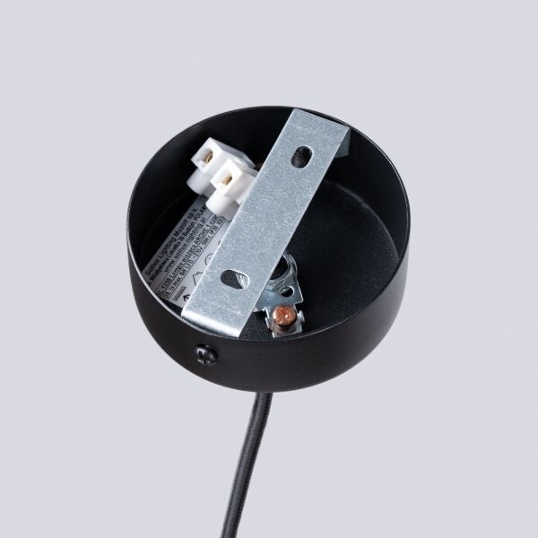 Sollux SL.1338 - Пендел ARCHE 1xG9/8W/230V черен