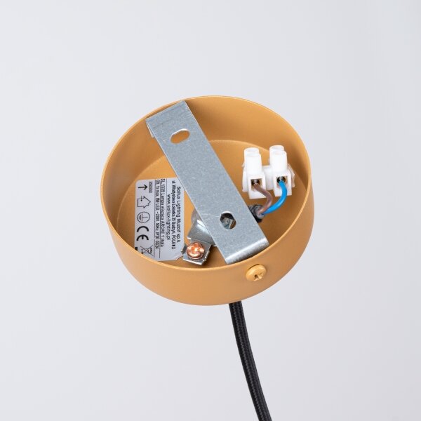 Sollux SL.1339 - Пендел ARCHE 1xG9/8W/230V златист
