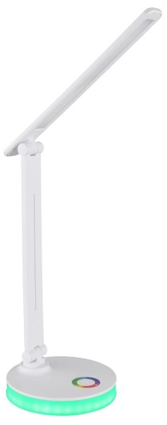 Globo 58445W - LED RGBW регулируема настолна лампа GERALDO LED/5W/230V + LED/2W