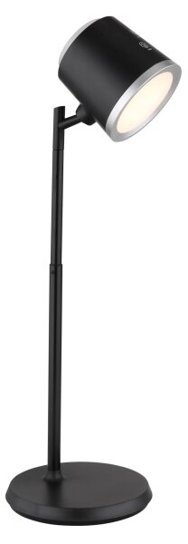 Globo 58454B - LED регулируема настолна лампа MEEYA LED/6W/3,7V черна