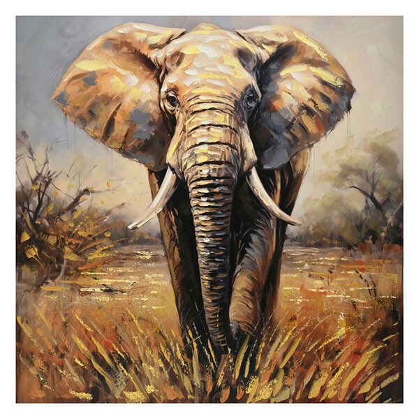 Картина на платно Elepho 100x3x100см